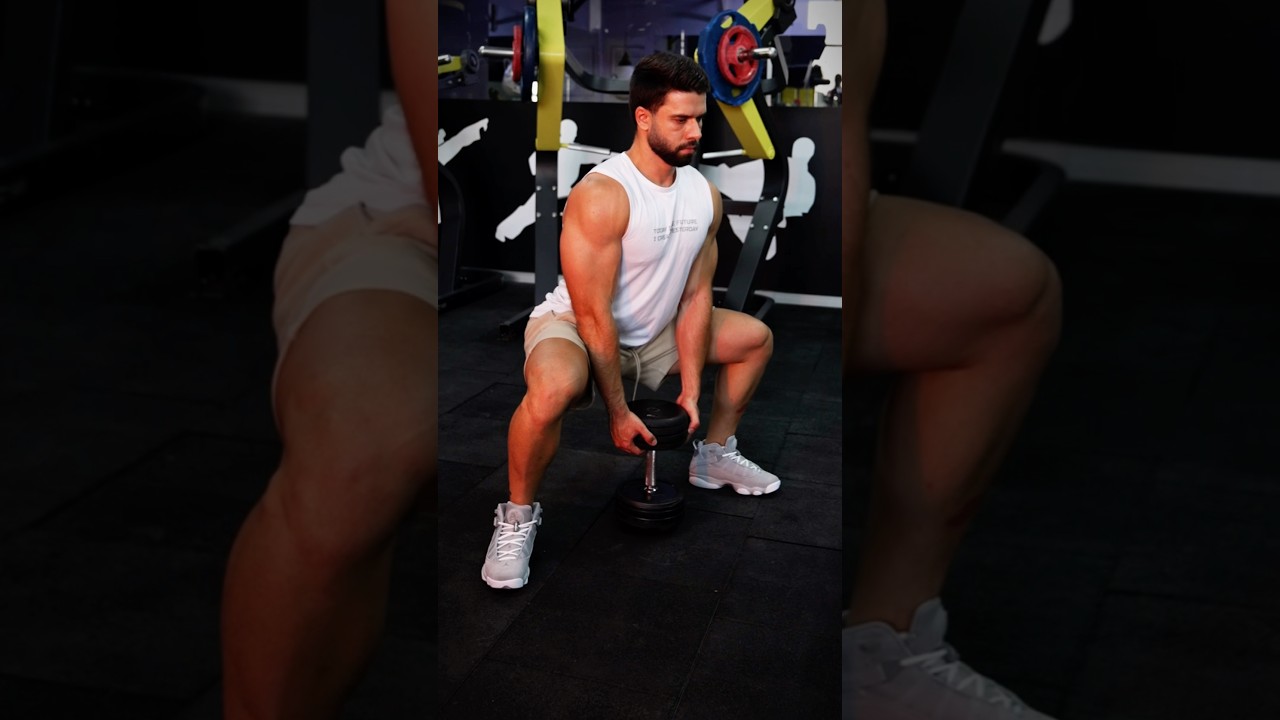 Dumbbell Sumo Squat🔥