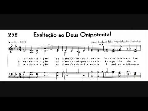 Hinário 5 CCB - Hino 252 - Exaltação ao Deus Onipotente! - Strings - Teclado Yamaha PSR S670