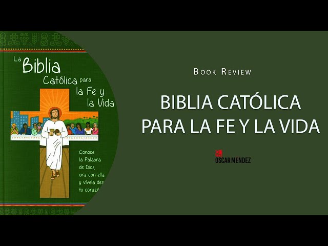 Vídeo relacionado con La Biblia Católica para Jóvenes: edición dos tintas / rústica