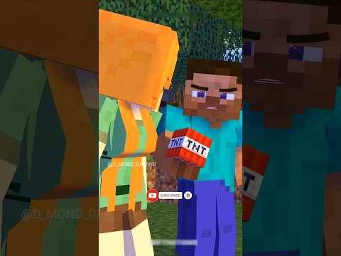 EPIC Minecraft showdown - Alex vs. Steve!!!