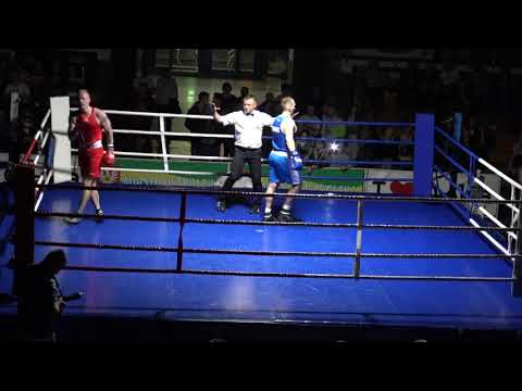 Sobota bokserska: Adam Stankiewicz (Victoria Ostrołęka) vs Paweł Gerek (Gimnazjon Apin Wyszków)