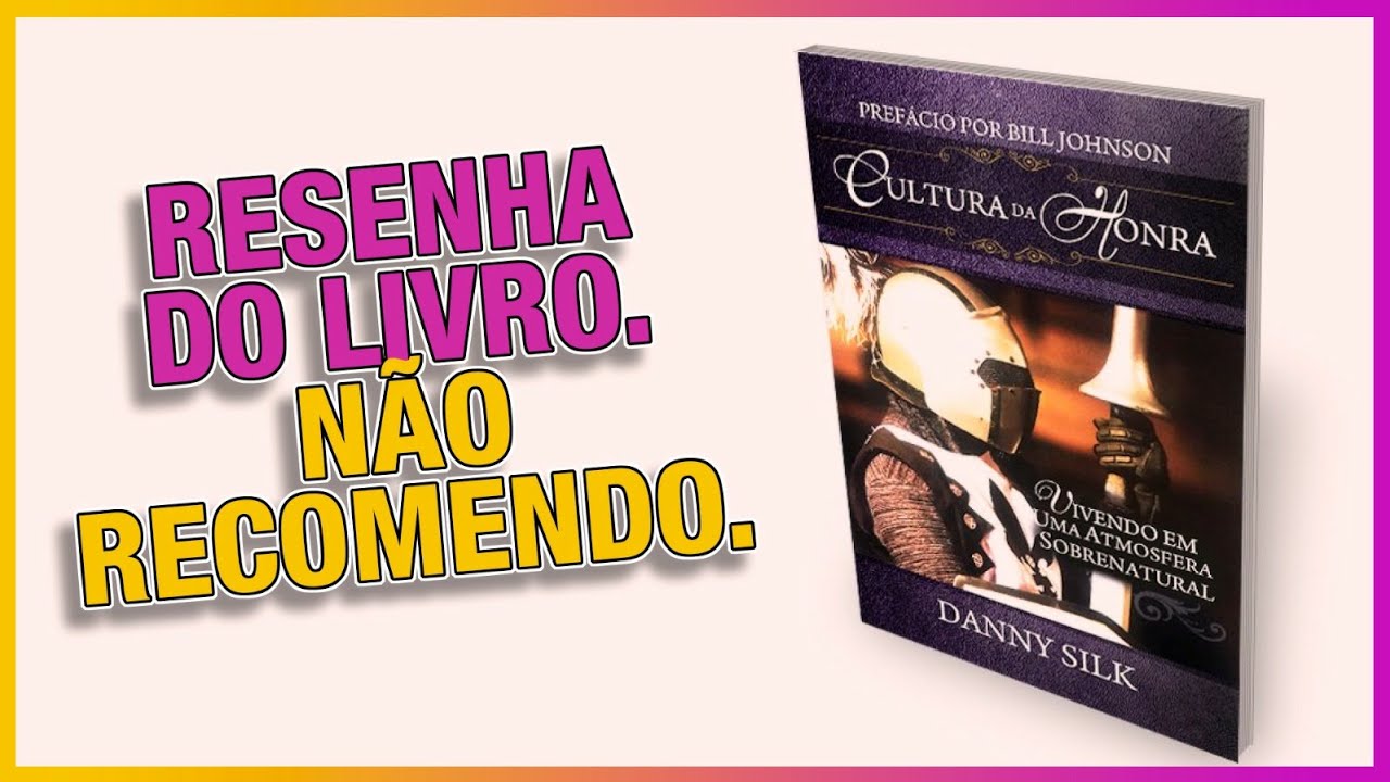 Livro Cultura da Honra é Péssimo