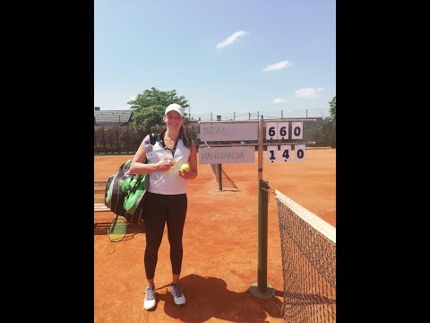 Romana Tabak - Karin Haňdiaková 6/1 6/4