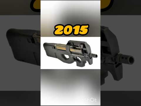EVOLUTION OF P90 FROM 1990-2024 #trending #ytshorts #viral #subscribe #guns