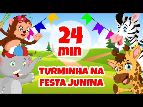 Turminha na Festa Junina - Giramille 24 min | Desenho Animado Musical