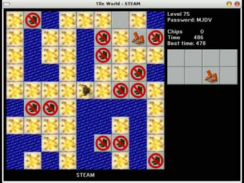 Tile Word - Level 75 (Chip's Challenge)