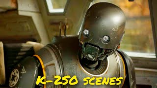 All enforcer droid K-2SO scenes - Andor, Rogue One 