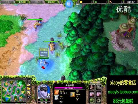 【荣耀之战】魔兽争霸xiaoy解说infi vs coolxian SV