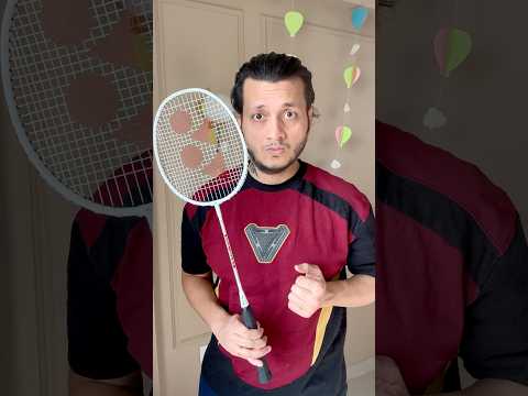 BADMINTON BALL 🏸⚾ #shorts #youtubeshorts #cricket #unboxing #ball #funny