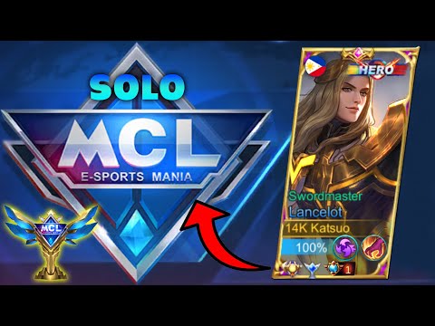 HOW TO WIN IN SOLO MCL USING LANCELOT! ( MANIAC GAMEPLAY )
