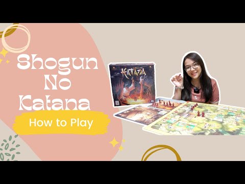 Shogun no Katana How to Play｜桌遊教學｜中重策｜中文字幕