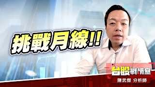 過高拉回、挑戰月線!!#加權指數#川普#關稅開火#對等關稅#90天｜小武哥投資事務所｜陳武傑 (圖)