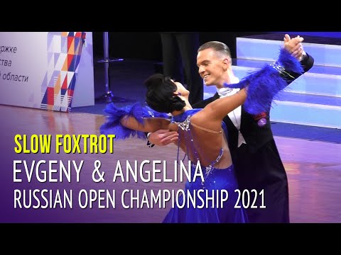 Slow Foxtrot = Evgeny Sveridonov & Angelina Barkova = 2021 Russian Open Championship Adult Ballroom