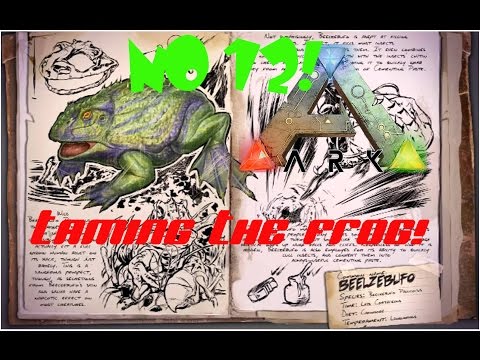 ARK Evolved:NO 12 Taming the (Albino) Frog/Beelzebufo