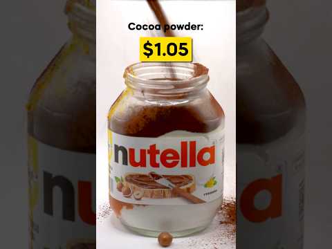 Cost vs Price: Nutella Jar 🤨