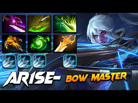 Arise Drow Ranger [25/6/16] Bow Master Reaction - Dota 2 Pro Gameplay [Watch & Learn]