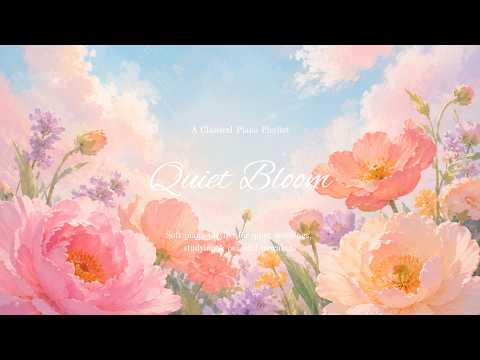 quiet bloom 🌸 relaxing piano for a dreamy & quiet morning