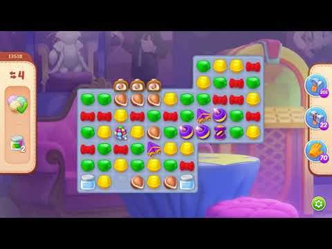 Homescapes Level 13518 - NO BOOSTERS 🏠 | SKILLGAMING ✔️