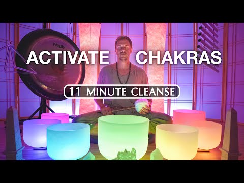 QUICK **13 Chakras Activation** (10 minute sound bath)