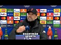 Jurgen Klopp clashes with a reporter who demands he gives 