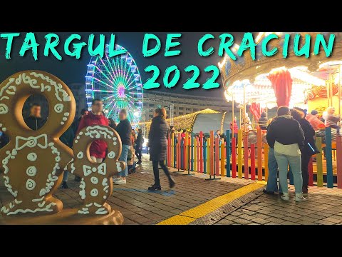 Targul de Craciun din Bucuresti - Piata Constitutiei