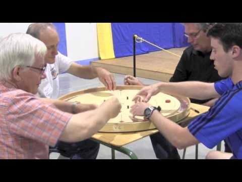 Crokinole 2016 World Championship - Doubles Kuepfer/Walsh v Conrad/Kiggins