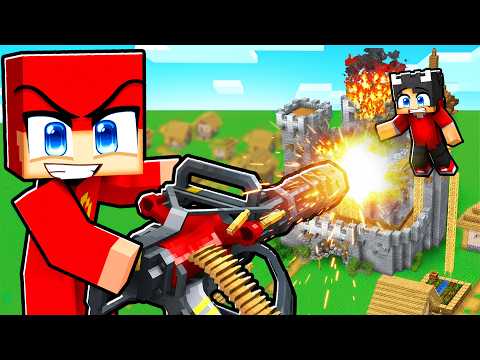 Jeg Tilføjede Våben Til En Byggekonkurrence i Minecraft!