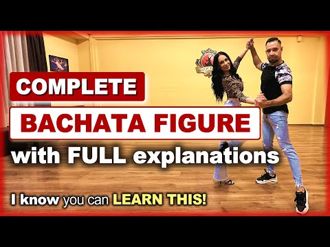 🔥 Full BACHATA FIGURE Tutorial | 💃 Full Explanation + Tips🕺