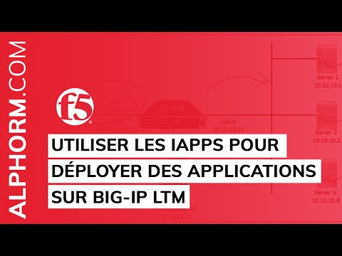 Vidéo présentation du Lab de la formation F5 BIG IP LTM