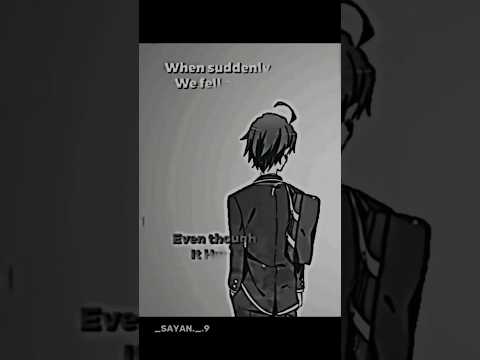 Hikigaya Hachiman #manga #manga #edit #shorts #oregairu