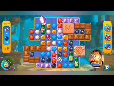 Fishdom 2022, no Boosters,  10239  level  -  прохождение без бустеров,  10239  уровень.
