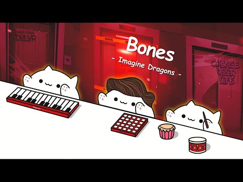 Imagine Dragons - Bones (cover by Bongo Cat) 🎧