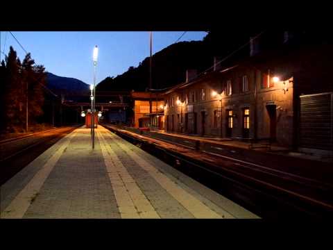 Faszination Brennerbahn - Captrain Rollende Landstraße am Abend in Waidbruck (Teil 3 von 5)