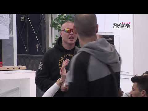 Zadruga 4 - Mišel se svađa sa Brendonom - 03.04.2021.