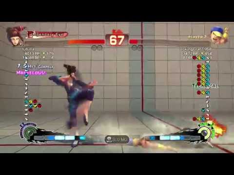 lutuna (Juri) vs JokingCrab1968 (Yun) ranked USF4