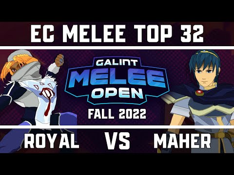 Royal (Sheik) vs Maher (Marth) - East Coast Melee Top 32 - GMO Fall '22