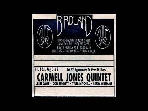 Carmell Jones - 1992-08-08, Birdland, New York, NY