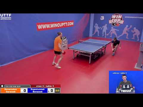 Каленик 3-2 Вавренюк/Нечитайло 2-3 Хорольский Турнир Восток 6 WINCUP 28.03.21 Прямая Трансляция Зал3