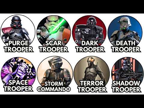 Ranking 10 MOST POWERFUL Stormtrooper Variants in Star Wars