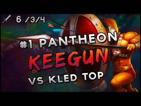 S7 | Keegun Pantheon vs Kled TOP | Ranked League VOD