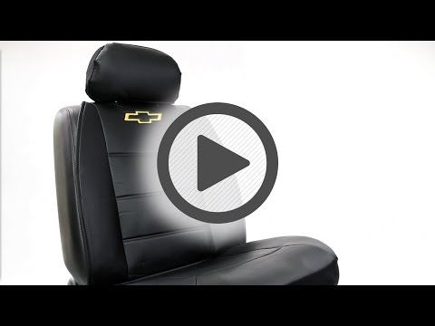 Plasticolor Chevy Black Sideless Seat Cover - Pep Boys