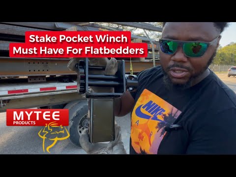 Mytee Products Stake Pocket Winch. Why You Need It In Your Side Box