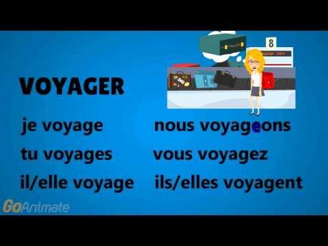 French with Adél - verbe VOYAGER
