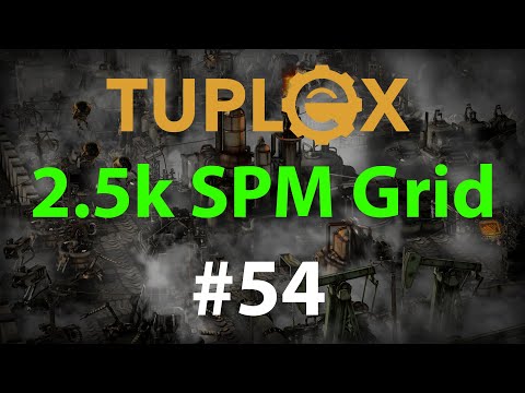 Factorio 2,500 SPM Grid Megabase #54 - Launch timer