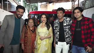 MADHURI DIXIT  SPOTTED ON THE SETS OF INDIAN IDOL 13