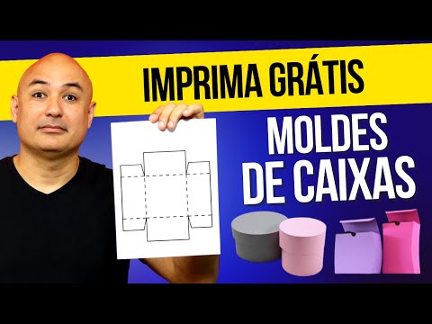 Modelos de caixas grátis: Coloque apenas a medida e baixe seu molde!!