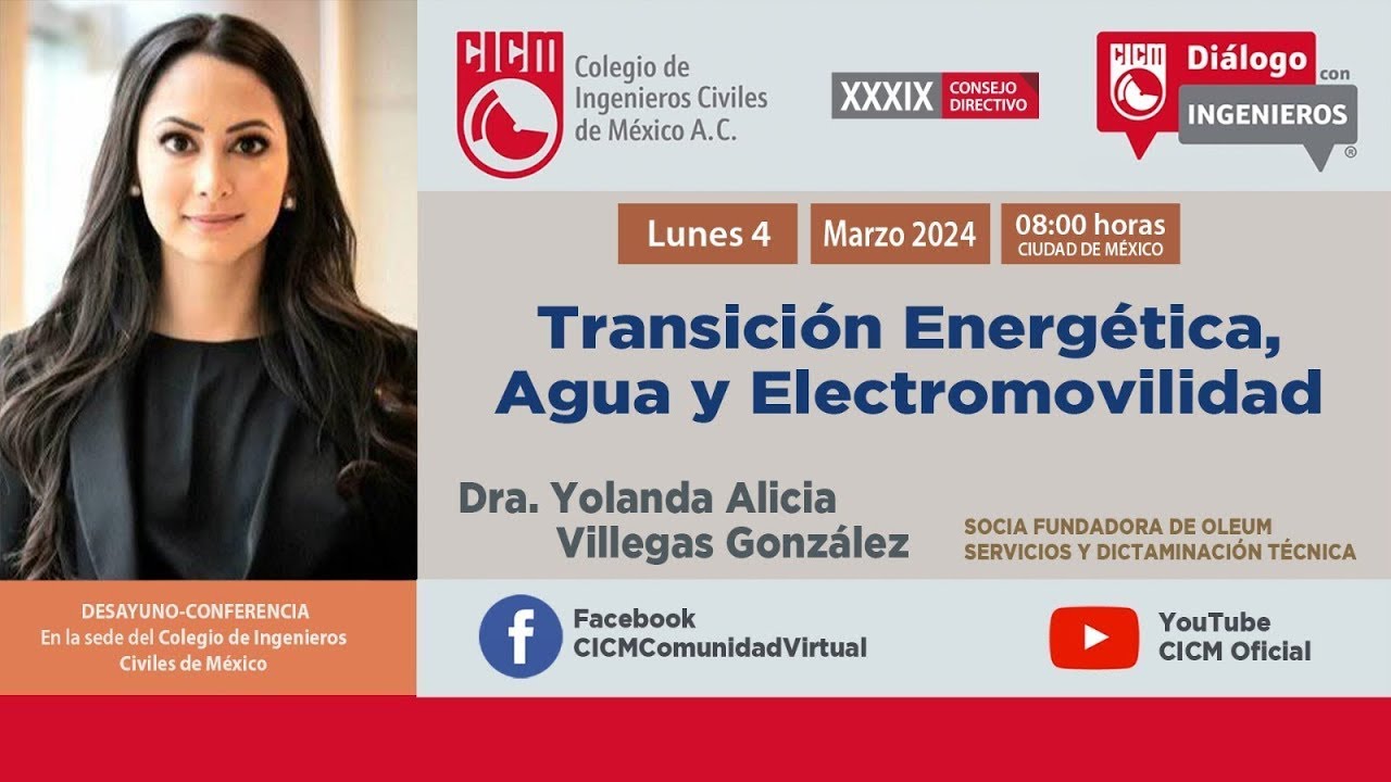 TRANSICIÓN ENERGÉTICA, AGUA Y ELECTROMOVILIDAD