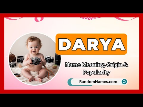 Darya - Baby Girl Name Meaning, Origin & Popularity - RandomNames.com