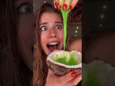 Welche Konsistenz hat eure Haarmaske so? 🤪 Da seht ihr wie Haare wirklich nach der Maske aussehen..