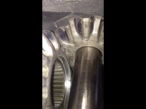 Jeep XJ Chrysler 8.25 rear axle gear play